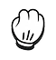 gesture-rock